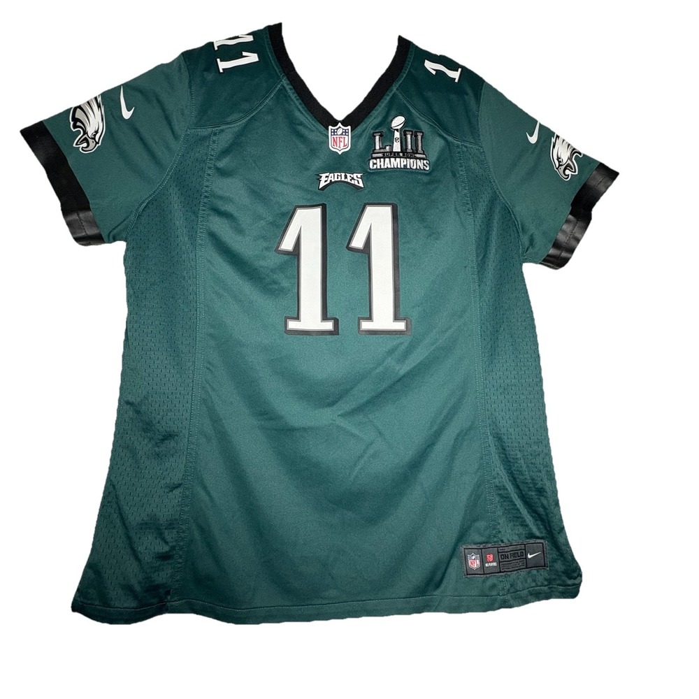Carson Wentz #11 Philadelphia Eagles Nike On Field NFL Jersey Mens 2XL SB LII